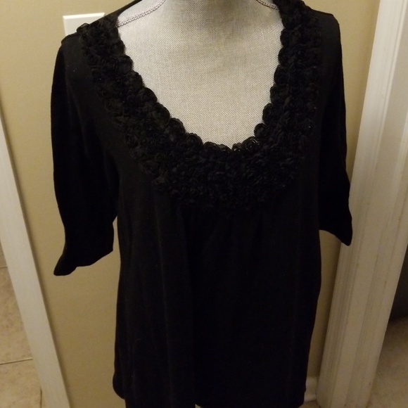 Avenue Tops - Black shirt